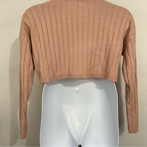 Full Circle Trends sweater mid-drift sweater, half sweater, layering, size large - Picture 3 of 8